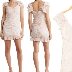 Elodie floral print mini dress